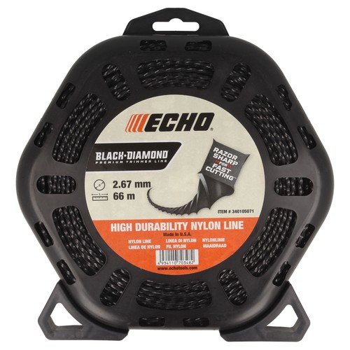Genuine echo black - black, diamond